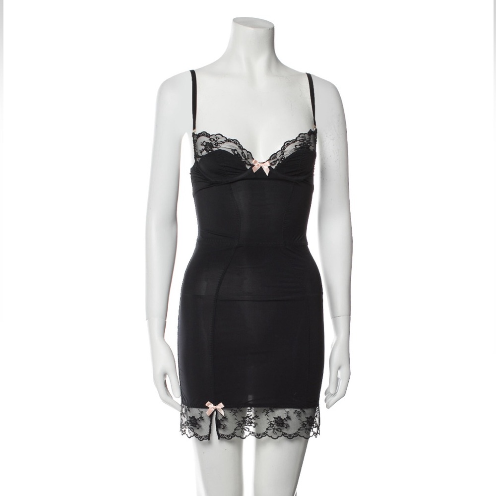 Agent provocateur black mini dress